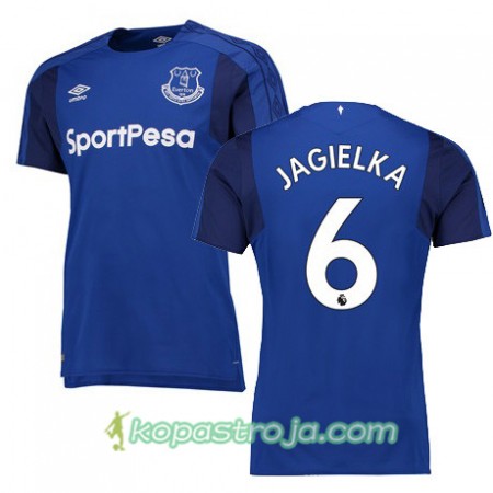 Billiga Fotbollströjor Everton JAGIELKA Hemma tröja 2017/18 Kortärmad