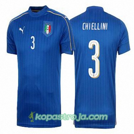 Billiga Fotbollströjor Italien GIORGIO CHIELLINI Hemma tröja Euro 2016