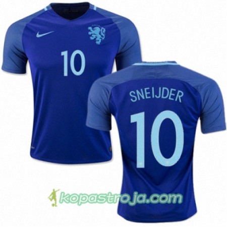 Billiga Fotbollströjor Nederländerna WESLEY SNEIJDER Borta tröja 2016/17 Kortärmad