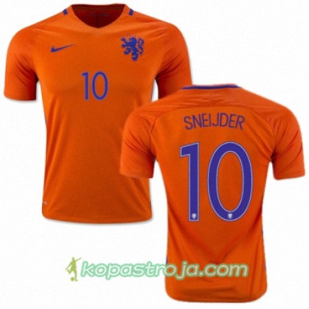 Billiga Fotbollströjor Nederländerna WESLEY SNEIJDER Hemma tröja 2016/17 Kortärmad