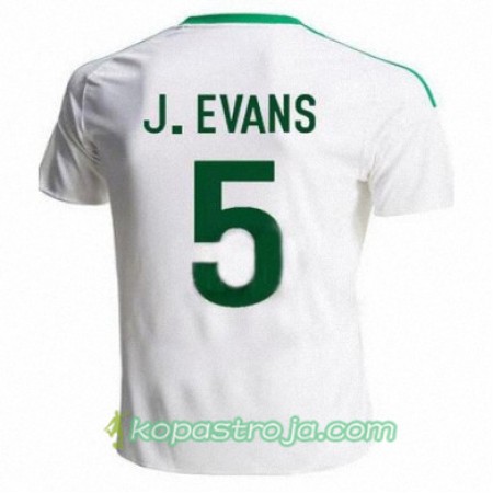 Billiga Fotbollströjor Nordirland JONNY EVANS Borta tröja 2016/17 Kortärmad