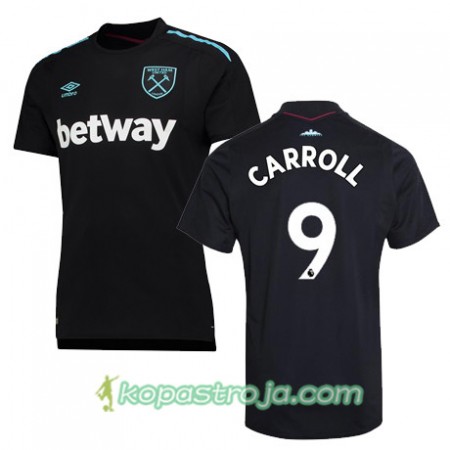Billiga Fotbollströjor West Ham United CARROLL Borta tröja 2017/18 Kortärmad