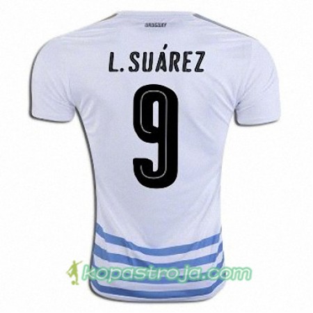 Billiga Fotbollströjor Uruguay LUIS SUAREZ Borta tröja 2016/17 Kortärmad