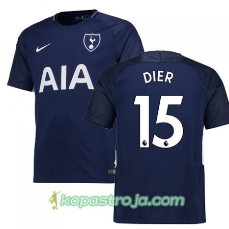 Billiga Fotbollströjor Tottenham Hotspur DIER 15 Borta tröja 2017/18 Kortärmad