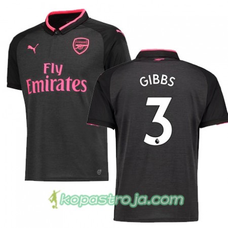 Billiga Fotbollströjor Arsenal GIBBS 3 Tredje tröja 2017/18 Kortärmad