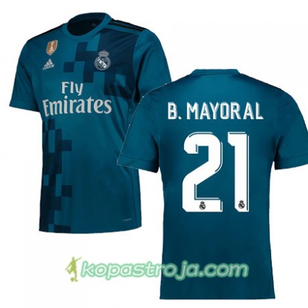 Billiga Fotbollströjor Real Madrid BORJA MAYORAL 21 Tredje tröja 2017/18 Kortärmad