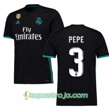 Billiga Fotbollströjor Real Madrid PEPE 3 Borta tröja 2017/18 Kortärmad