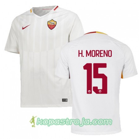 Billiga Fotbollströjor AS Roma HECTOR MORENO 15 Borta tröja 2017/18 Kortärmad
