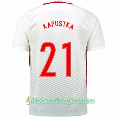 Billiga Fotbollströjor Polen BARTOSZ KAPUSTKA Hemma tröja Euro 2016