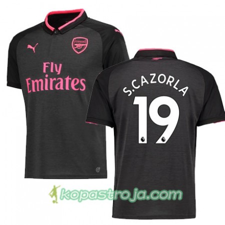 Billiga Fotbollströjor Arsenal S CAZORLA 19 Tredje tröja 2017/18 Kortärmad