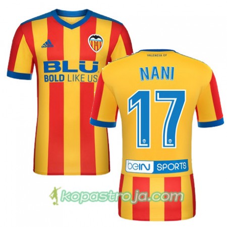 Billiga Fotbollströjor Valencia CF NANI Borta tröja 2017/18 Kortärmad