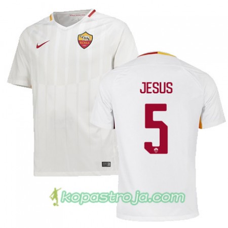 Billiga Fotbollströjor AS Roma JESUS 5 Borta tröja 2017/18 Kortärmad