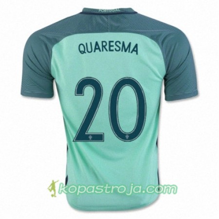 Billiga Fotbollströjor Portugal RICARDO QUARESMA Borta tröja Euro 2016