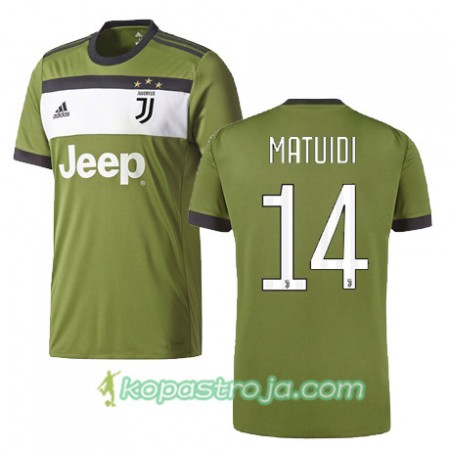 Billiga Fotbollströjor Juventus MATUIDI 14 Tredje tröja 2017/18 Kortärmad