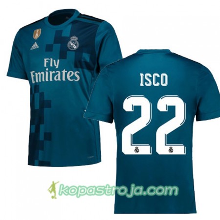 Billiga Fotbollströjor Real Madrid ISCO 22 Tredje tröja 2017/18 Kortärmad