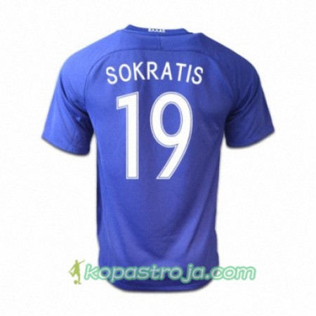 Billiga Fotbollströjor Grekland SOKRATIS Borta tröja 2016/17 Kortärmad