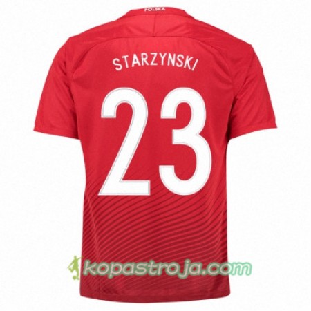 Billiga Fotbollströjor Polen FILIP STARZYNSKI Borta tröja Euro 2016