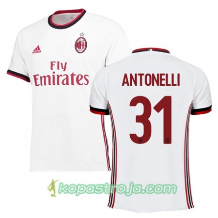 Billiga Fotbollströjor AC Milan ANTONELLI 31 Borta tröja 2017/18 Kortärmad