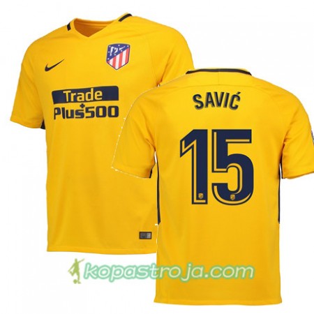 Billiga Fotbollströjor Atlético Madrid SAVIC 15 Borta tröja 2017/18 Kortärmad