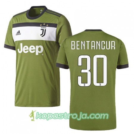 Billiga Fotbollströjor Juventus BENTANCUR 30 Tredje tröja 2017/18 Kortärmad