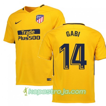 Billiga Fotbollströjor Atlético Madrid GABI 14 Borta tröja 2017/18 Kortärmad
