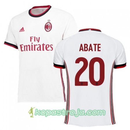 Billiga Fotbollströjor AC Milan ABATE 20 Borta tröja 2017/18 Kortärmad