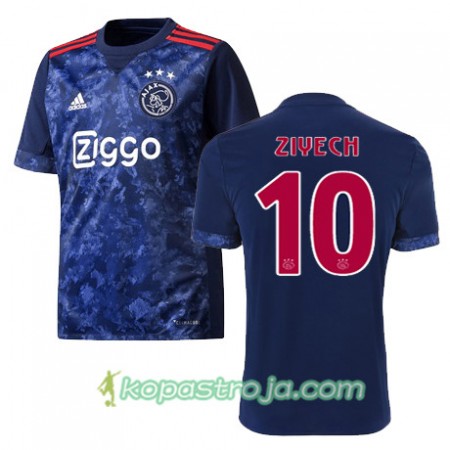 Billiga Fotbollströjor AFC Ajax HAKIM ZIYECH 10 Borta tröja 2017/18 Kortärmad