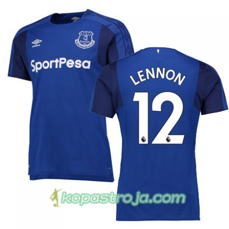 Billiga Fotbollströjor Everton LENNON Hemma tröja 2017/18 Kortärmad