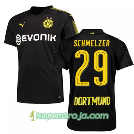 Billiga Fotbollströjor Borussia Dortmund SCHMELZER 29 Borta tröja 2017/18 Kortärmad