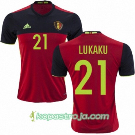 Billiga Fotbollströjor Belgien JORDAN LUKAKU Hemma tröja Euro 2016