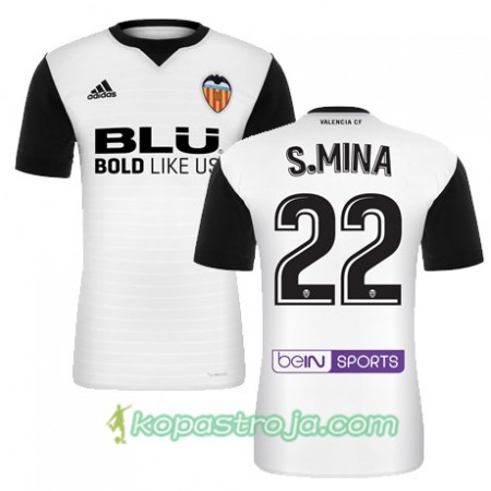 Billiga Fotbollströjor Valencia CF S MINA Hemma tröja 2017/18 Kortärmad
