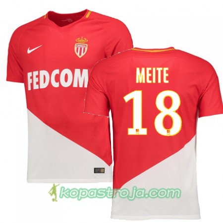 Billiga Fotbollströjor AS Monaco MEITE 18 Hemma tröja 2017/18 Kortärmad
