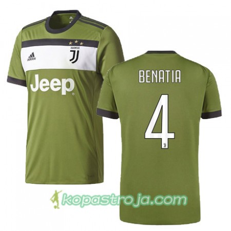 Billiga Fotbollströjor Juventus BENATIA 4 Tredje tröja 2017/18 Kortärmad