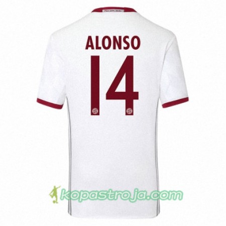 Billiga Fotbollströjor FC Bayern München ALONSO 14 Tredje tröja 2017/18 Kortärmad