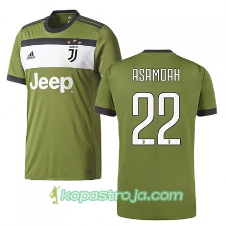 Billiga Fotbollströjor Juventus ASAMOAH 22 Tredje tröja 2017/18 Kortärmad