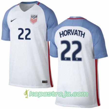 Billiga Fotbollströjor USA ETHAN HORVATH Hemma tröja 2016/17 Kortärmad