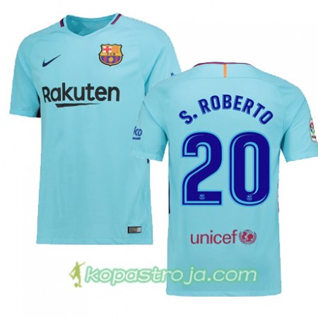 Billiga Fotbollströjor FC Barcelona Sergi Roberto 20 Borta tröja 2017/18 Kortärmad