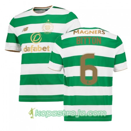Billiga Fotbollströjor Celtic FC NIR BITTON Hemma tröja 2017/18 Kortärmad