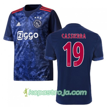 Billiga Fotbollströjor AFC Ajax MATEO CASSIERRA 19 Borta tröja 2017/18 Kortärmad
