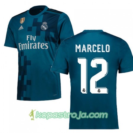 Billiga Fotbollströjor Real Madrid MARCELO 12 Tredje tröja 2017/18 Kortärmad