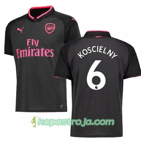 Billiga Fotbollströjor Arsenal KOSCIELNY 6 Tredje tröja 2017/18 Kortärmad