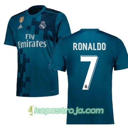 Billiga Fotbollströjor Real Madrid RONALDO 7 Tredje tröja 2017/18 Kortärmad