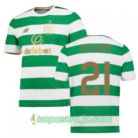Billiga Fotbollströjor Celtic FC OLIVIER NTCHAM Hemma tröja 2017/18 Kortärmad