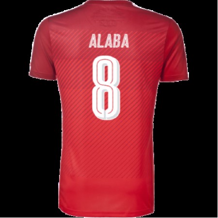 Billiga Fotbollströjor Österrike ALABA Hemma tröja Euro 2016