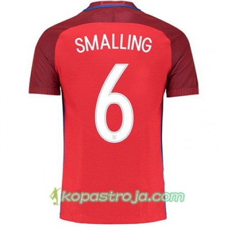 Billiga Fotbollströjor England SMALLING Borta tröja Euro 2016