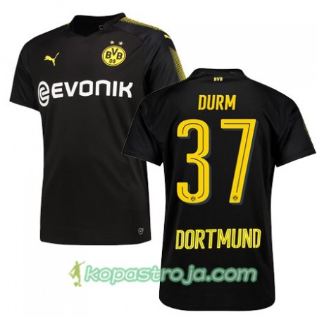 Billiga Fotbollströjor Borussia Dortmund DURM 37 Borta tröja 2017/18 Kortärmad