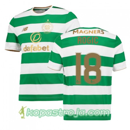 Billiga Fotbollströjor Celtic FC TOM ROGIC Hemma tröja 2017/18 Kortärmad