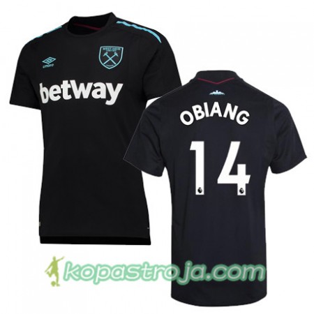 Billiga Fotbollströjor West Ham United OBIANG Borta tröja 2017/18 Kortärmad