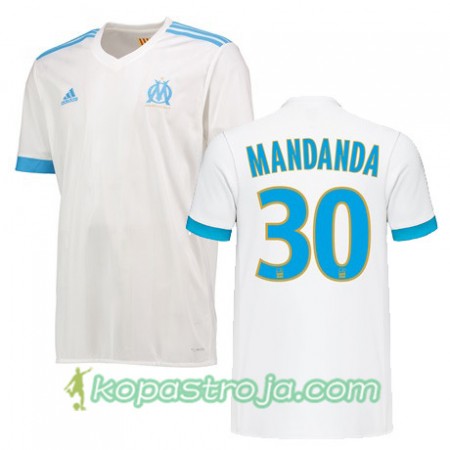 Billiga Fotbollströjor Olympique de Marseille MANDANDA 30 Hemma tröja 2017/18 Kortärmad