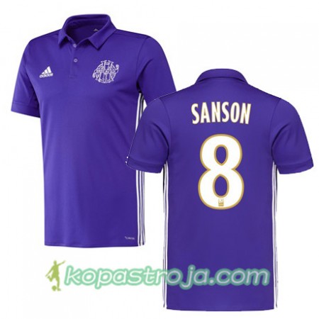 Billiga Fotbollströjor Olympique de Marseille Morgan Sanson 8 Tredje tröja 2017/18 Kortärmad